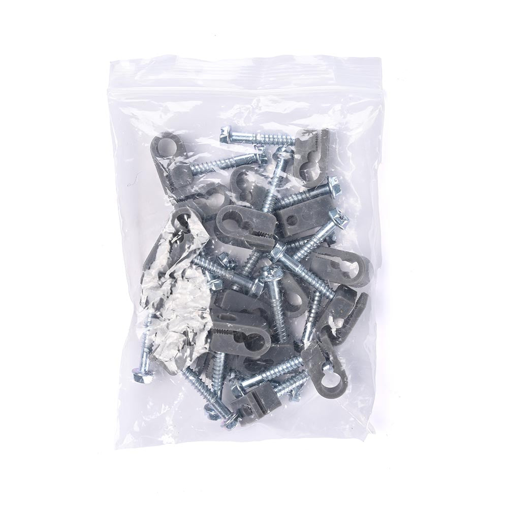 1/4" Cable Clips for Wall, Desk & Starlink Cable 20ct/pk