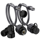 2 Pack Starlink Gen 3 & Mini Ethernet Adapter, 2000Mbps 24AWG Cable, IP68 Waterproof Protection SPX to RJ45 Coupler for Standard/Mini Dish (Starlink V3 Accessories)