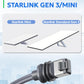 2 Pack Starlink Gen 3 & Mini Ethernet Adapter, 2000Mbps 24AWG Cable, IP68 Waterproof Protection SPX to RJ45 Coupler for Standard/Mini Dish (Starlink V3 Accessories)
