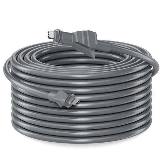 Starlink Flat High Performance Cable 75FT/23M, Replacement FHP Power Cord linkoostar Cable for Starlink Waterproof Extension Flat High Performance Gen 2 Accessories