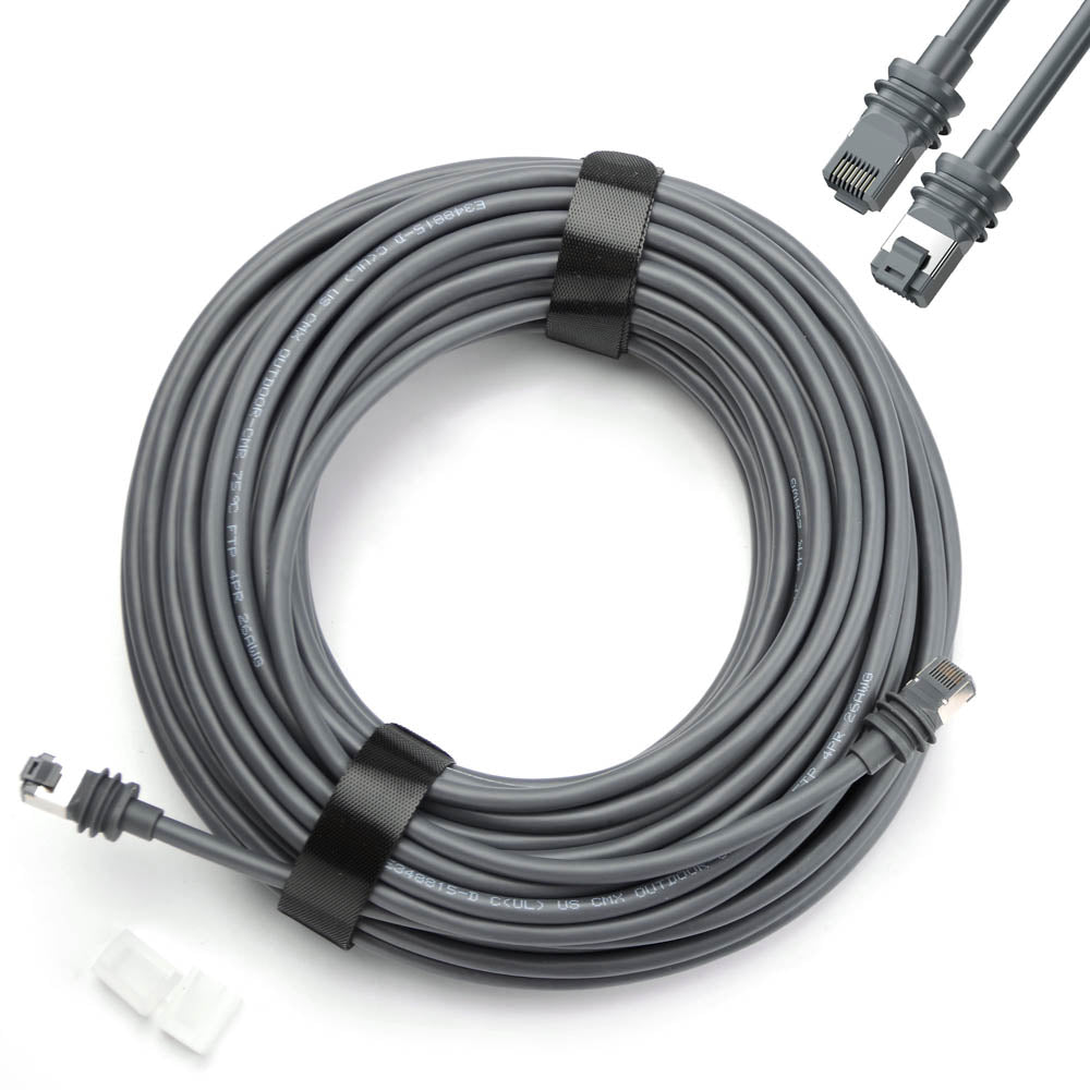 Longer Ethernet Cable for Starlink Gen 3 (32-150ft Options)