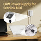 Starlink Mini Charger 60W Replacement Power Supply AC Adapter 30V 2A Output Wall Charger Plug for Starlink Mini Dish