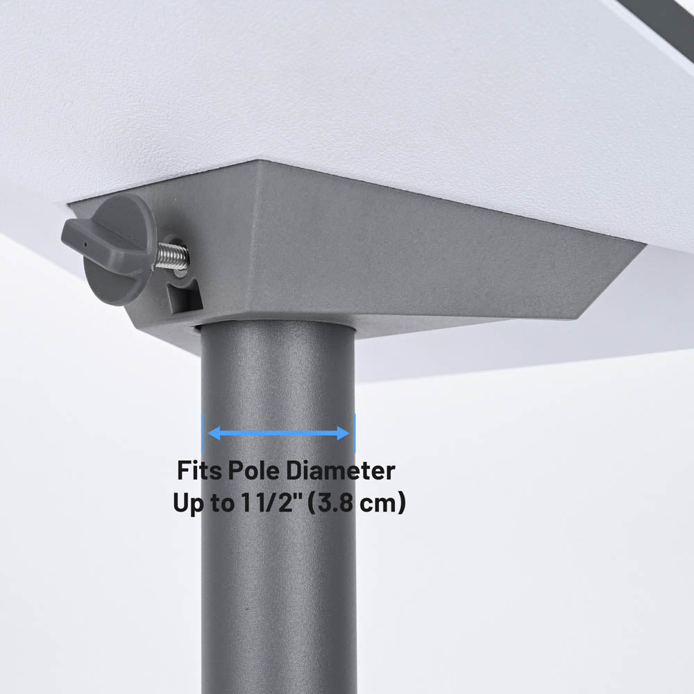 Starlink Mini Pole Mount Dish Adapter up to D1 1/2" Pole