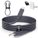 Starlink Router Mini Cable 2 Pack (1FT 6.5FT) USB C to DC Power Cable Compatible with Mini Router, Plug and Play PD 9V Compatible Replacement for Starlink Internet Kit