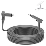 Starlink Cable Gen 2 30FT 75FT 100FT 150FT, CMX CMR Rated 24AWG Starlink Replacement Cable 1200Mbps, Starlink Extension Ethernet Cable