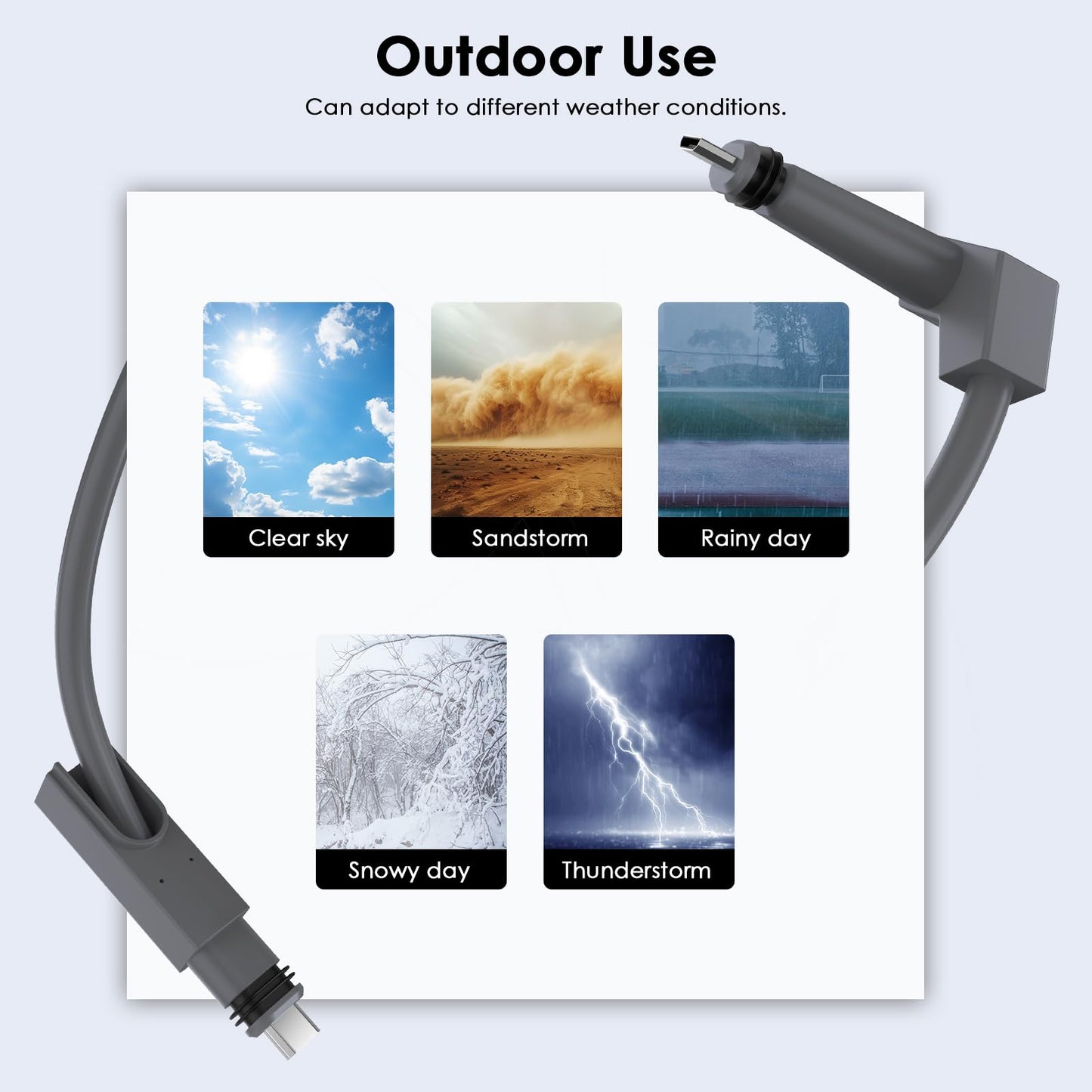 Starlink Cable Gen 2 30FT 75FT 100FT 150FT, CMX CMR Rated 24AWG Starlink Replacement Cable 1200Mbps, Starlink Extension Ethernet Cable